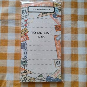 ダイソー TO DOメモ付箋 50枚