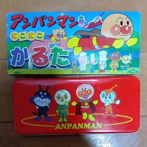 アンパンマンかるた フレーベル館 缶ケース