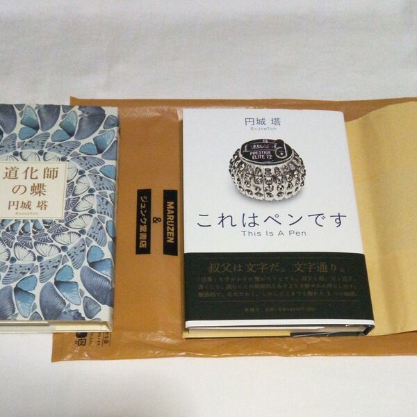 円城塔【2冊】これはペンです 単行本 初版 帯付き 美品 ◇ 道化師の蝶 単行本 帯無し 古本