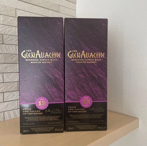 グレンアラヒ ウイスキー グレンアラヒー 12年 GLENALLACHIE シェリー 2本 まとめ売り 新品未開封