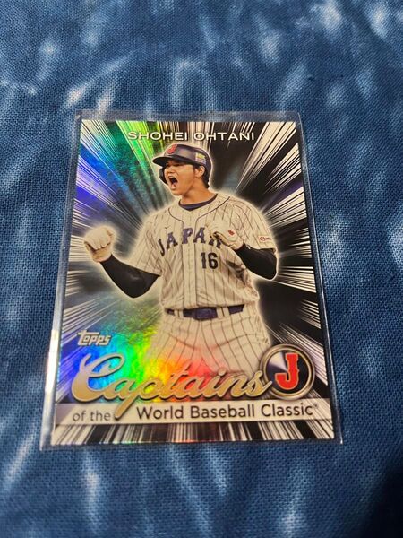【美品】大谷翔平 WBCキャプテンカード Topps 侍ジャパン 日本代表