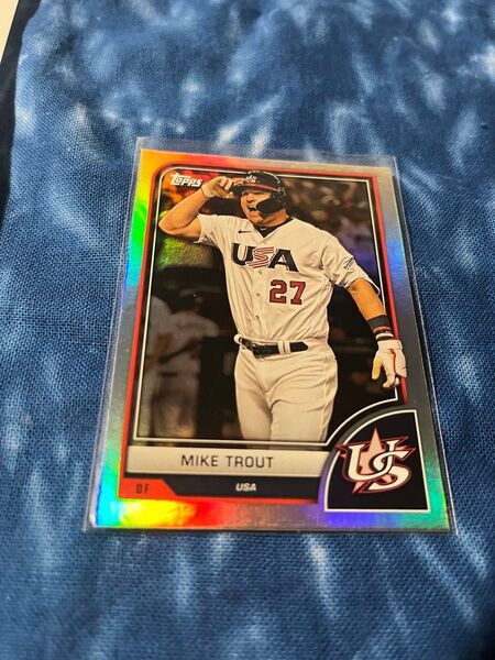 WBC2023 マイク・トラウト キラカード USA代表 Mike Trout エンジェルス