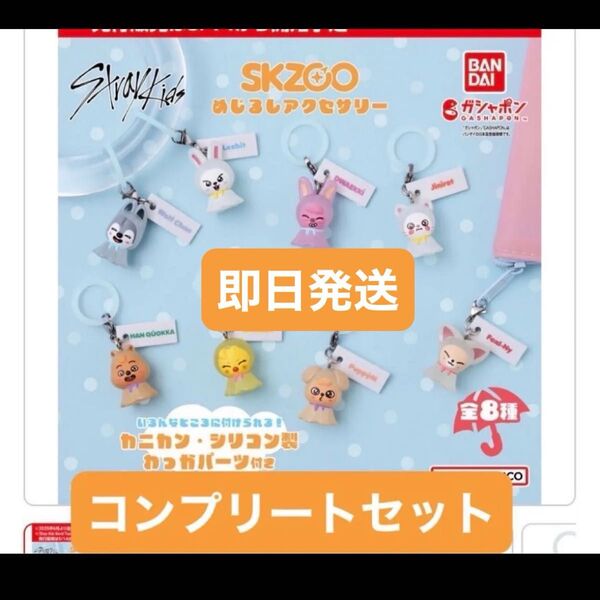 スキズ skzoo ガチャ めじるしアクセサリー コンプリート