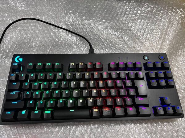 【翌日発送】Logicool PROゲーミングキーボード YU0037 ホットスワップ対応 スイッチ交換済み