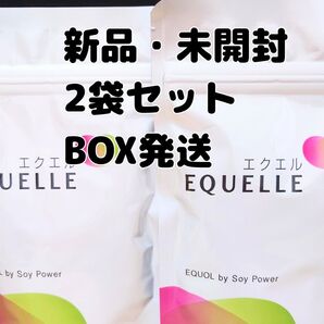 【新品・BOX発送】大塚製薬 エクエル 2袋セット