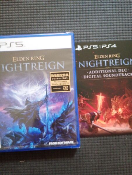 ELDEN RING NIGHTREIGN PS5 エルデンリング ナイトレイン 未開封 + サウンドトラック 追加DLC