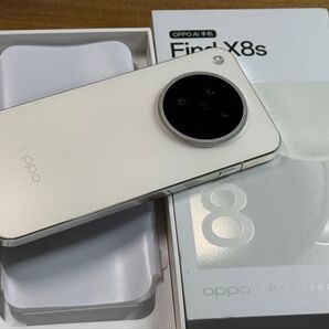 6.3型 OPPO Find X8s 12GB/256GB ホワイト 100% Google Play ストア対応
