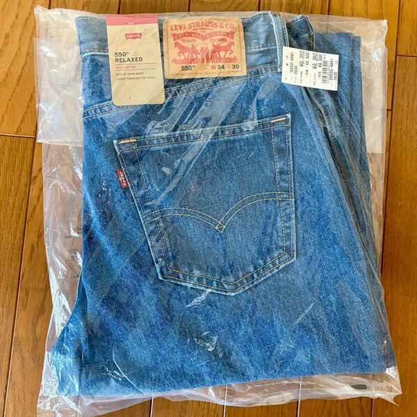 リーバイス Levi's 550 リラックスフィット W32 L30 ブルー
