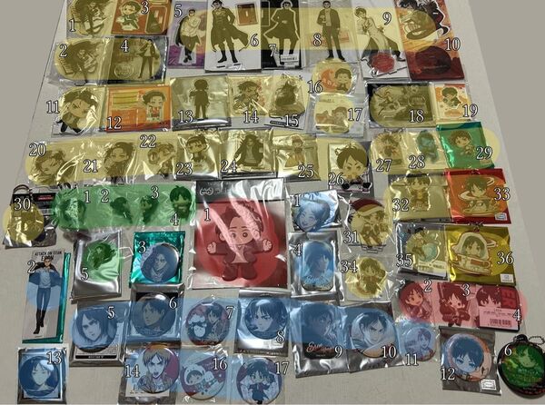 進撃の巨人 エレン・イェーガー グッズ88点