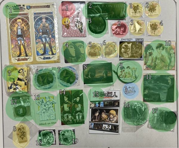 進撃の巨人 コンビ/トリオなどその他 グッズ85点