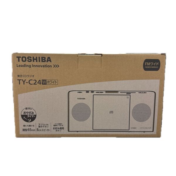 CDラジオ TY-C24(W) ホワイト