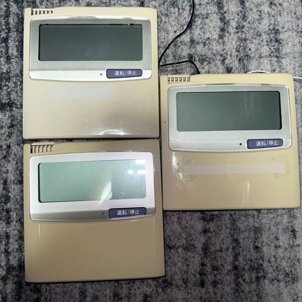 サンヨーエアコンワイヤードリモコン3個