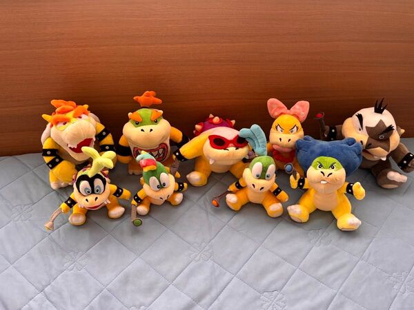 スーパーマリオ クッパファミリー ぬいぐるみ まとめ売り