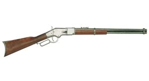 No.1140/G DENIX Spain Winchester M66 19世紀・復刻版銃飾り物・全長：100cm.グレー