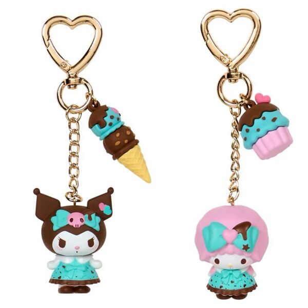 サンリオ シークレット マスコットチャーム チョコミントデザインシリーズ マイスウィートピアノ クロミ