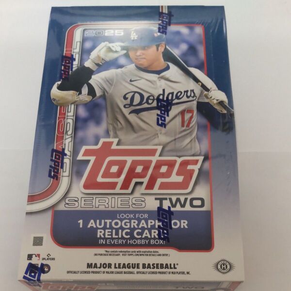 MLB 2025 TOPPS SERIES 2 HOBBY BOX 1BOX 未開封品 国内価格15400円