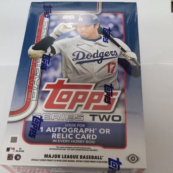 MLB 2025 TOPPS SERIES 2 HOBBY BOX 1BOX ◆未開封品 国内価格15400円