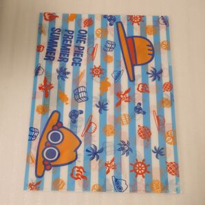 ONE PIECE USJ A4クリアファイル モンキー・D・ルフィ ポートガス・D・エース