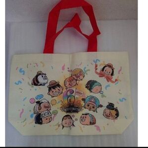 ONE PIECE 麦わらストア ムギムギ エコバッグ モンキー・D・ルフィエース サボ ロー