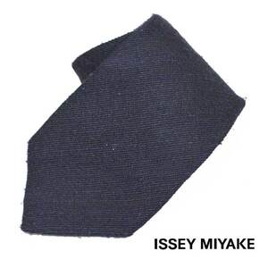 ISSEY NIYAKE/ Issey Miyake necktie [ navy ] beautiful goods!