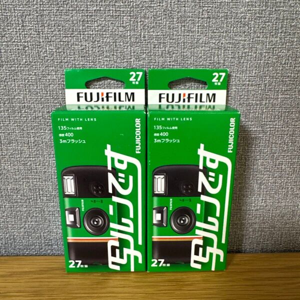 【新品未開封】FUJIFILM 写ルンです シンプルエース 2個セット