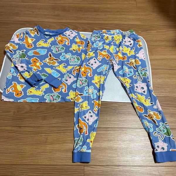 ポケモン パジャマ 上下セット 120-130cm