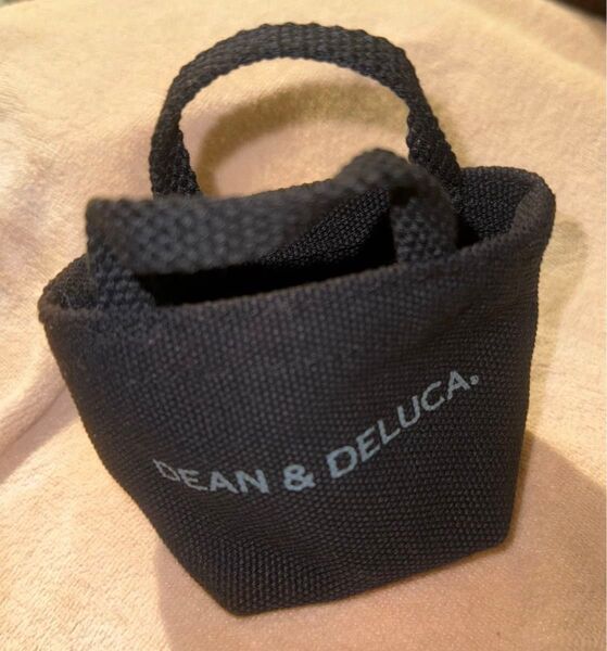 DEAN & DELUCA ディーン & デルーカ ミニトートバッグ 黒 ブラック トートバッグ ミニ ディーンアンドデルーカ