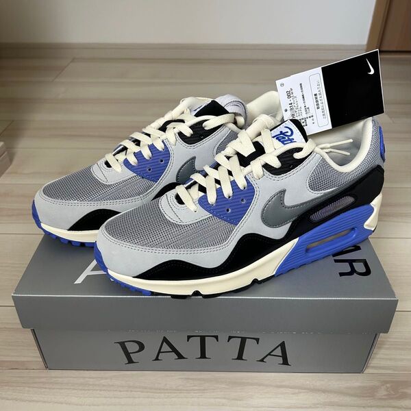 28cm NIKE AIR MAX 90 SP PATTA HF8814-002 GREY ナイキ エア マックス パタ グレー