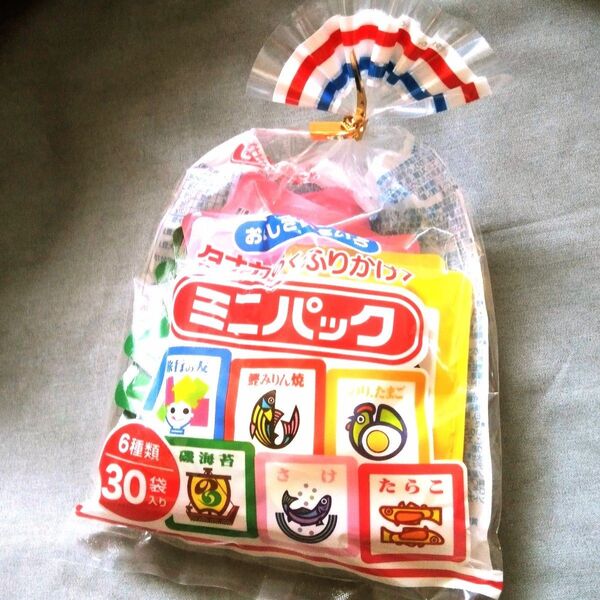 田中食品:タナカのふりかけ ミニパック 6種類 30袋入り×1パック