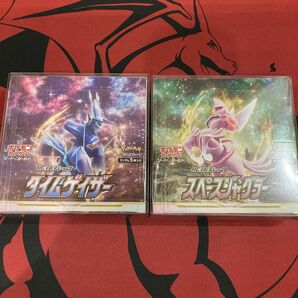 未開封 タイムゲイザー スペースジャグラー BOX シュリンク付き ポケカ ポケモンカードゲーム
