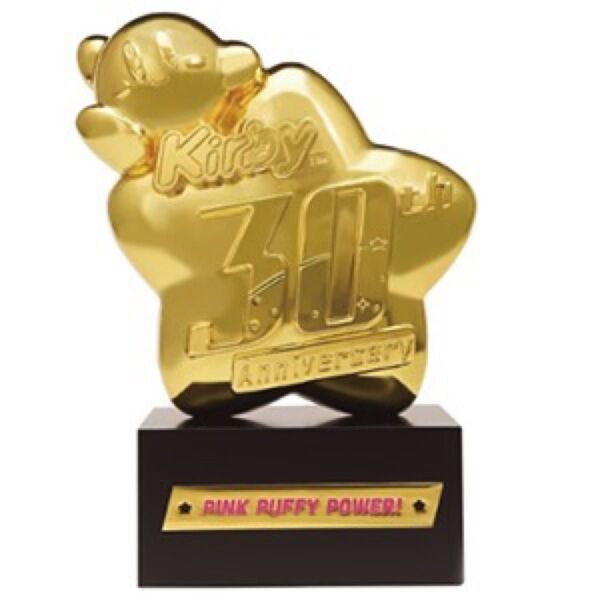 星のカービィ 30th 記念トロフィー / 新品 未使用 / 30周年 限定 記念品 /