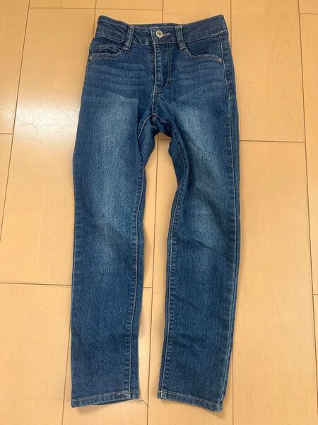 美品★トップバリュー女の子デニムパンツ130 デニムパンツ ジーンズ ジーパン