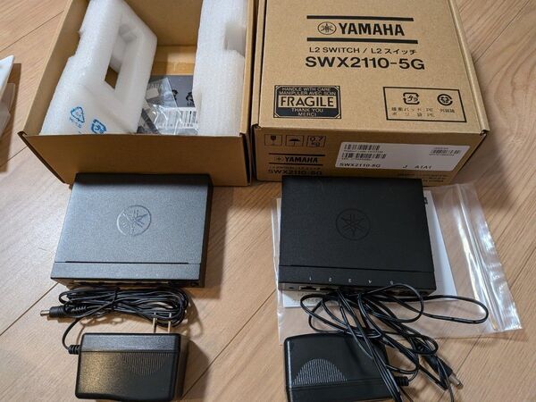 YAMAHA SWX2110-5G L2スイッチ 2台セット