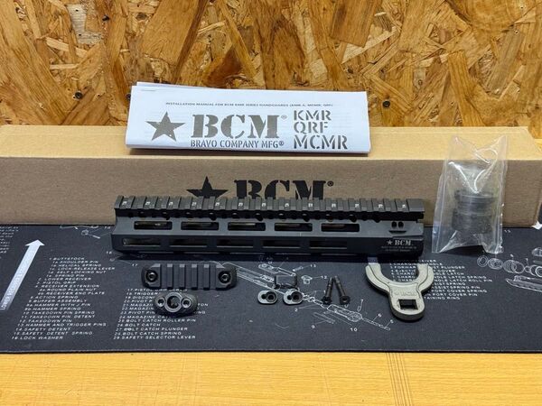 実物 BCM MCMR-10 ハンドガード M4 PTW MWS 東京マルイ GBB MCMR M-LOK