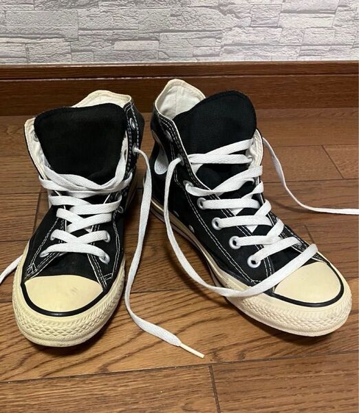 ☆コンバース オールスター☆レディース*ブラック*24cm*ハイカット CONVERSE