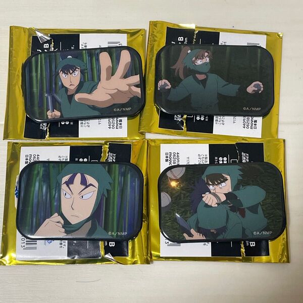 忍たま乱太郎 最強の軍師 キャラバッジコレクションB 善法寺伊作 食満留三郎 立花仙蔵 中在家長次