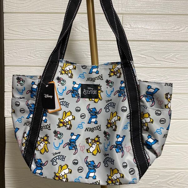 ディズニー スティッチトートバッグ 大容量 可愛い お洒落 カジュアル 新品