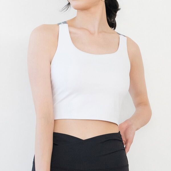 新品Sサイズ【SUKALA】Yストラップロゴブラトップ タンクトップ