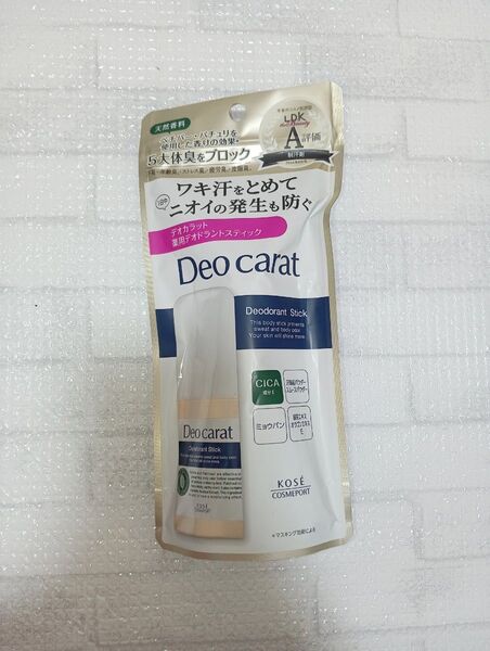 新品 デオカラット 薬用デオドラント スティック アロマティックフローラルの香り 20g ×1コ