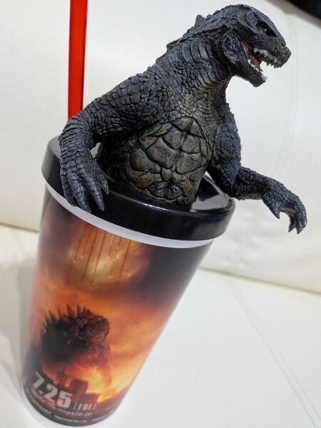 ゴジラ フィギュア 付き ドリンクカップ 2014