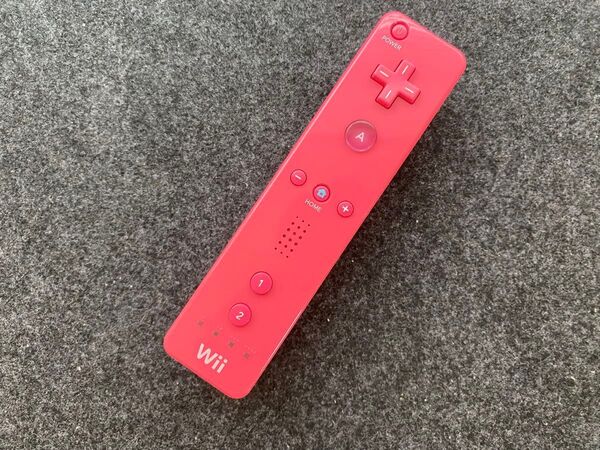 任天堂 Wiiリモコン ピンク (動作確認済み)