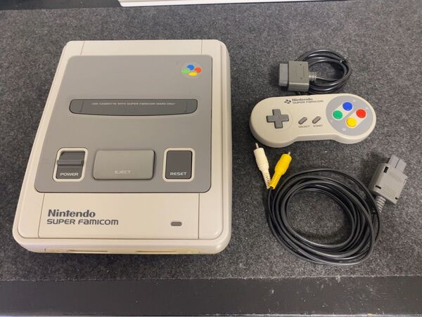 任天堂スーパーファミコン後期型セット(動作確認済み)