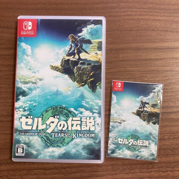 【Switch】ゼルダの伝説 Tears of the Kingdom 特典ステッカー付き