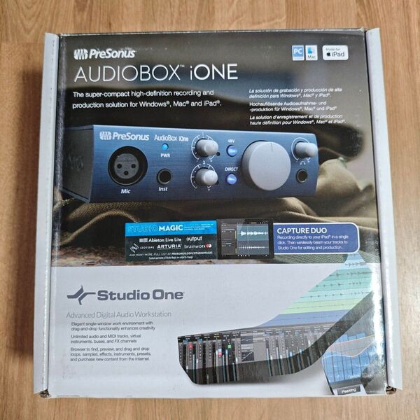 PRESONUS ( プレソナス )AudioBox iOne USBオーディオインターフェイス