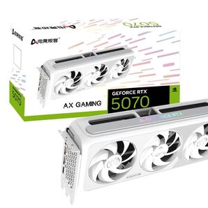 AX Gaming Geforce RTX5070 X3W 新品未開封