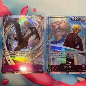 【最安値 早い者勝ち】ワンピースカード 師弟の絆 サンジ リーダーパラレル パラレル