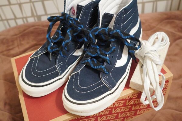 VANS Sk8-Hi VINCENT SHOELACE × nanamica スニーカー ハイカット ミドルカット シューズ