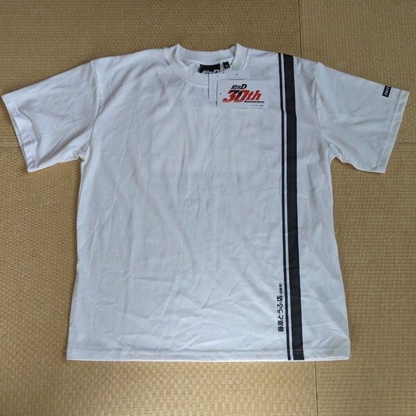 頭文字D 半袖 イニシャルD Tシャツ Initial D T-shirt 30th Anniversary (M) white