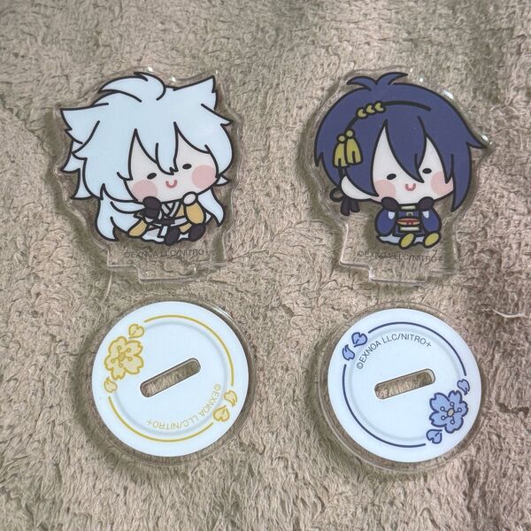 刀剣乱舞 んまほっぺ アクリルスタンド 三日月宗近 小狐丸