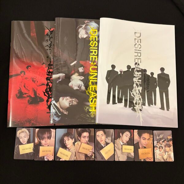 ENHYPEN DESIRE UNLEASH 3形態 Weverse Albums トレカセット